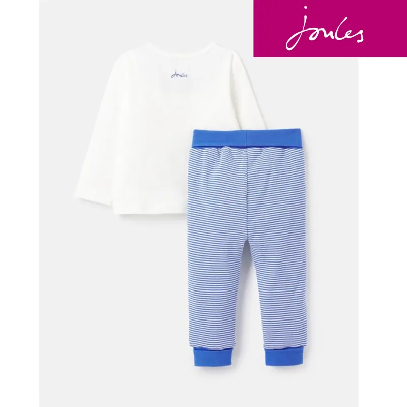 Joules Peter Rabbit Byron Set - White Rabbit Stripe-6